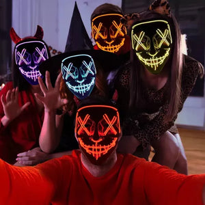 TerrorMask LED® | Máscaras LED Exclusivas de Halloween